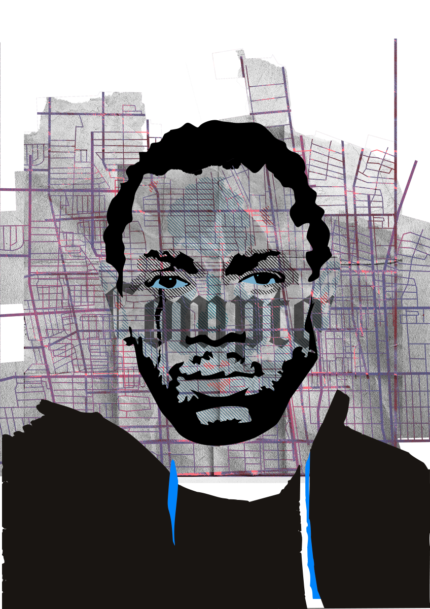 Monitor displaying frontpage